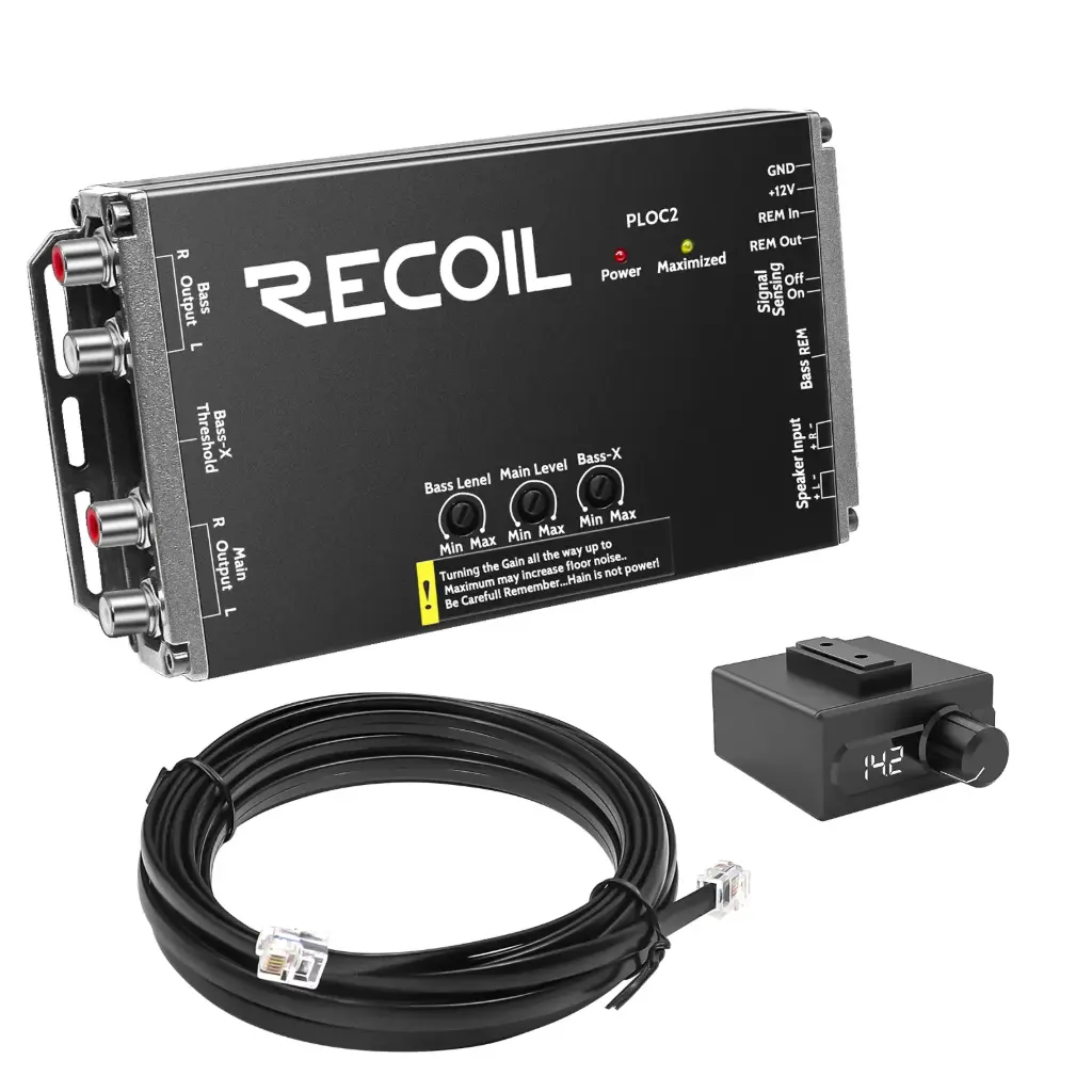 [2-CH Line Output Converters With Bass Boost] PLOC2