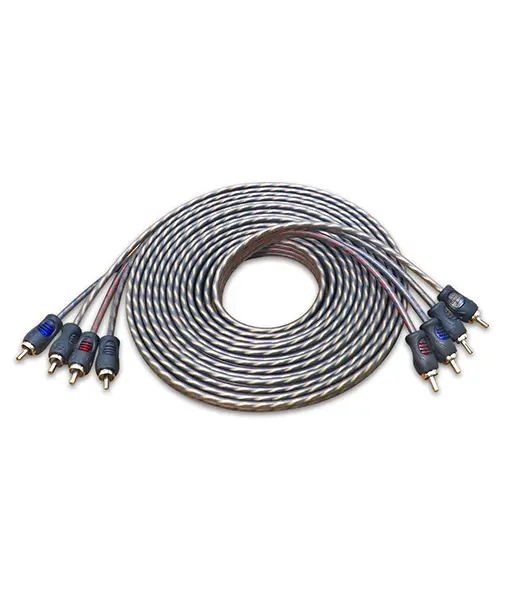 [ECHO SERIES RCA  interconnect cable 4-CHANNEL 17FT] RCI417