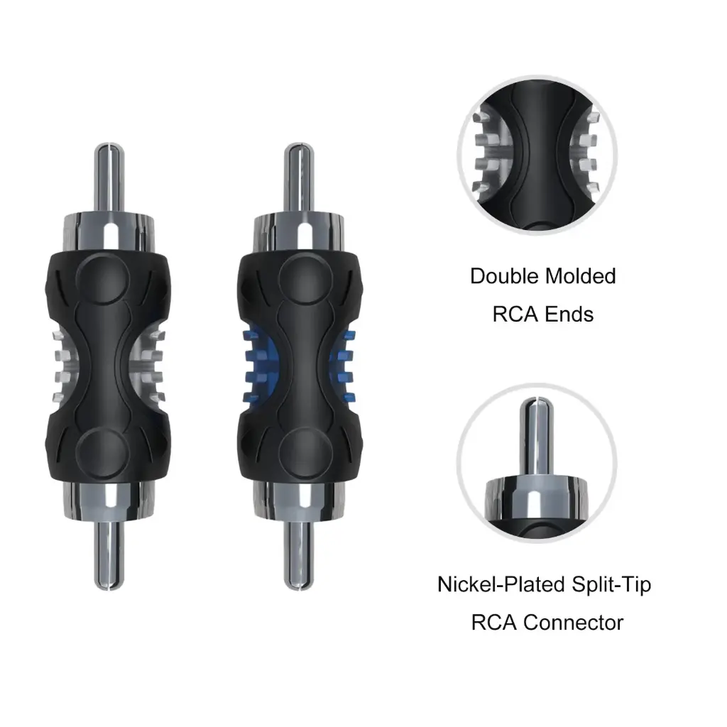 [RCA COUPLER MALE TO MALE] RCC-M2