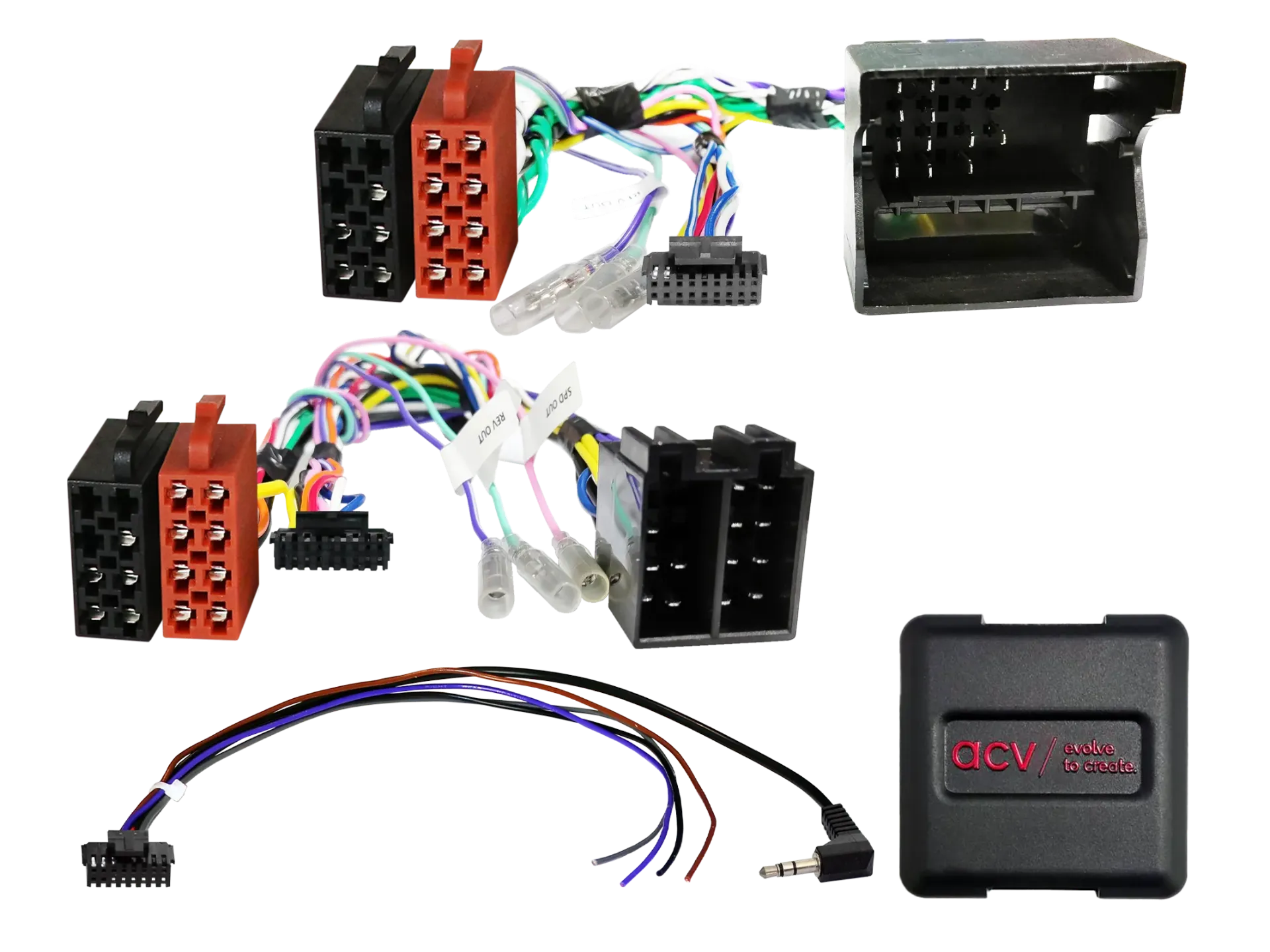 [SWC Mercedes/Smart/VW ISO/40Pin Quadlock Multilead] 42xmc00c