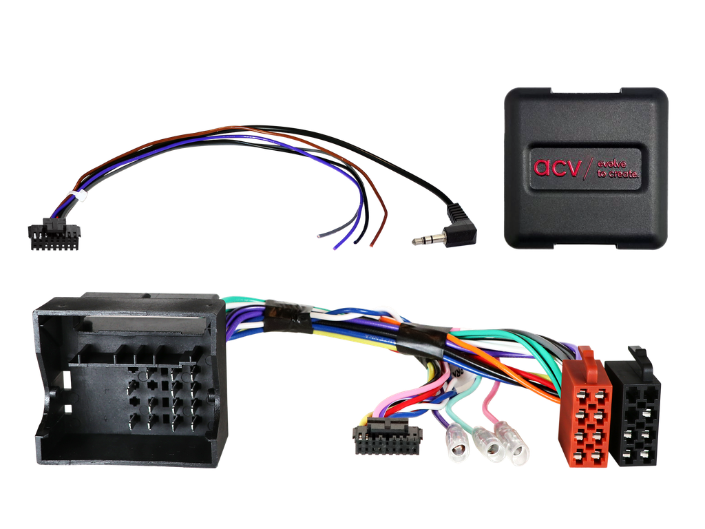 [SWC Skoda vehicles Quadlock Multilead Audience OEM HU bulk] 42xsk003-0