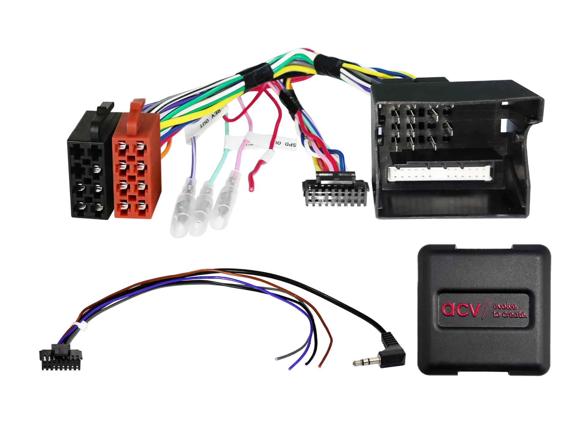 [Vauxhall Corsa D 2008-2014 40Pin Quadlock Multilead loose] 42XVX03