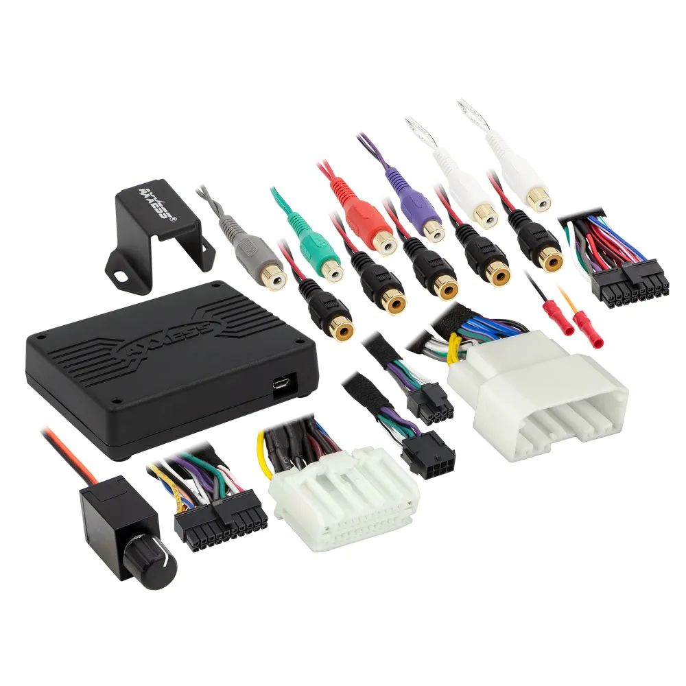 [DSP Package with AXDSP-X, T-Harness and Amp Bypass Harness - Chrysler 2011-2019] AXDSPX-CH3