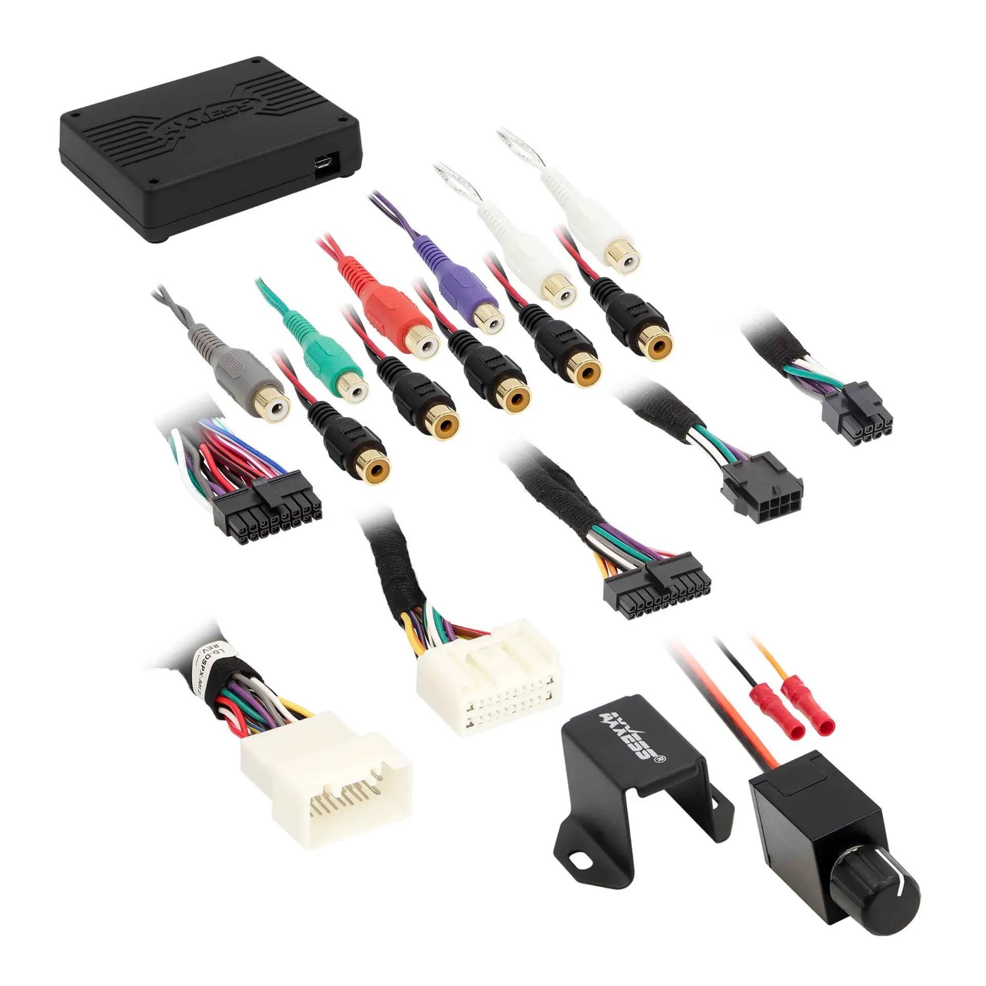 [DSP Package with AXDSP-X, T-Harness and Amp Bypass Harness -Mitsubishi 2007-Up] AXDSPX-MI2