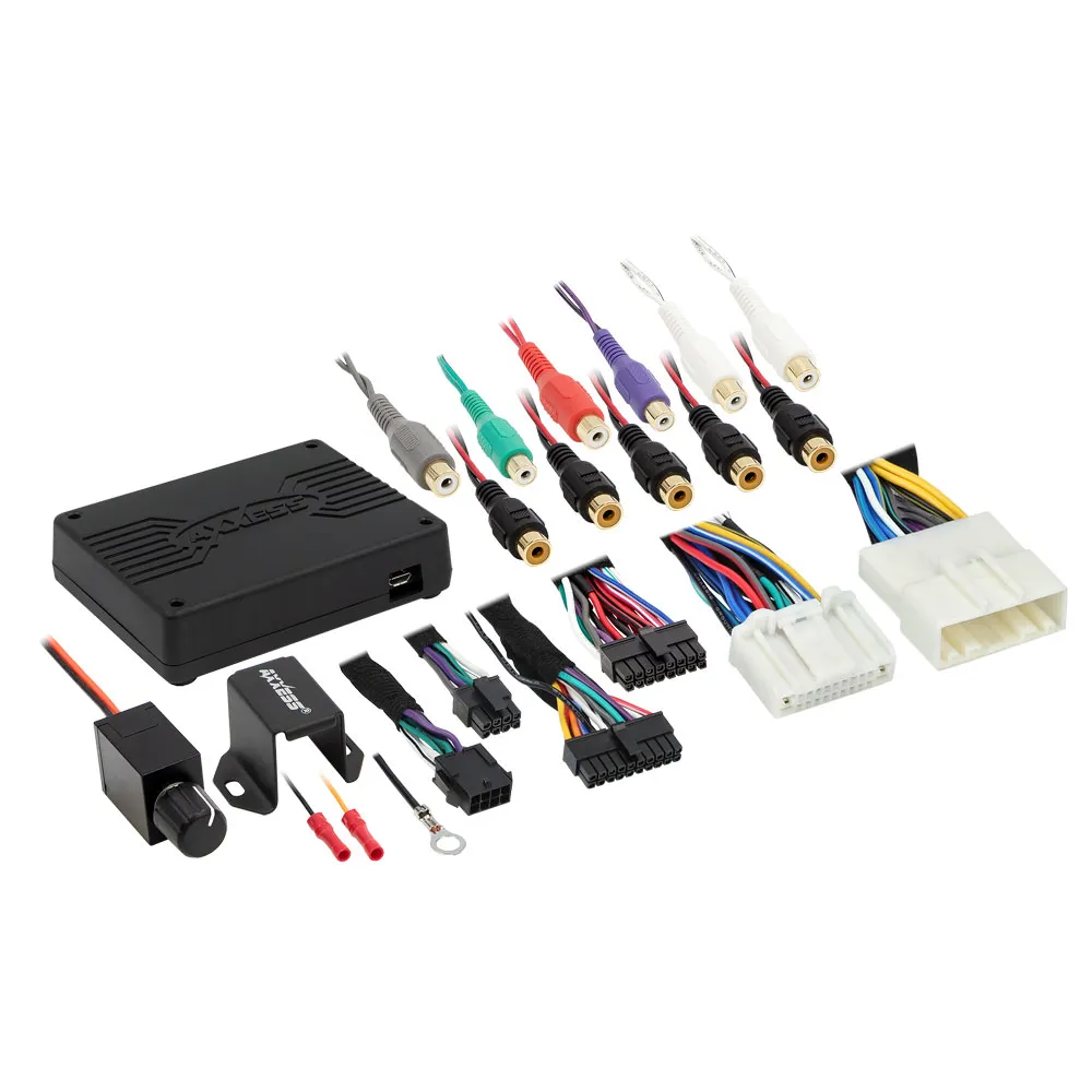 [DSP Package with AXDSP-X, T-Harness and Amp Bypass Harness - Nissan 2007-UP] AXDSPX-NI1