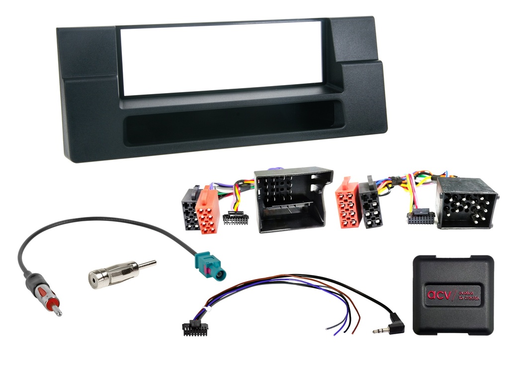 [1-DIN Kit BMW 5 series(E39) 1996-2004 Multilead/antenna] 611020-07-1