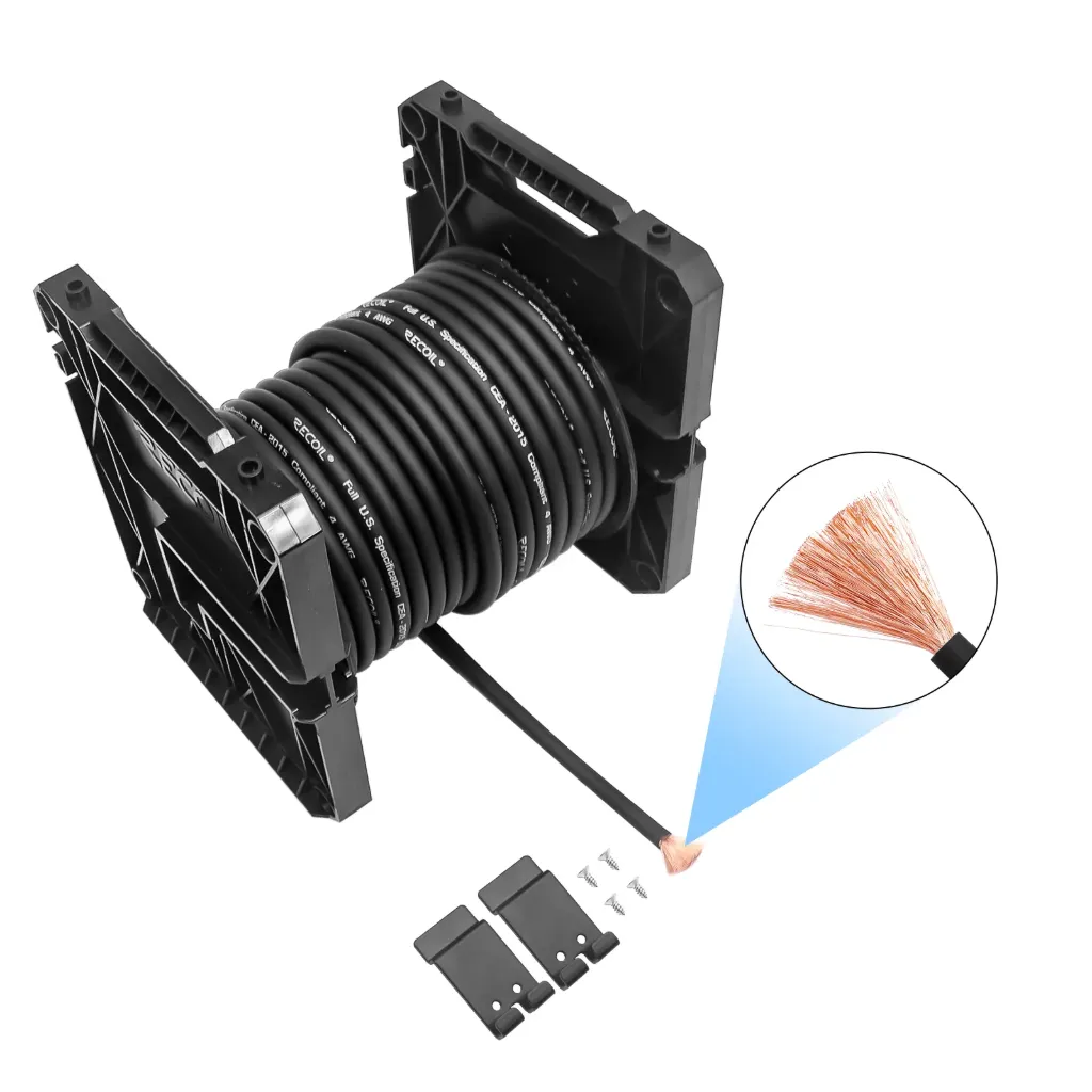 [ECHO PRO SERIES 4AWG  SPOOL WIRE 80ft] PG4-80