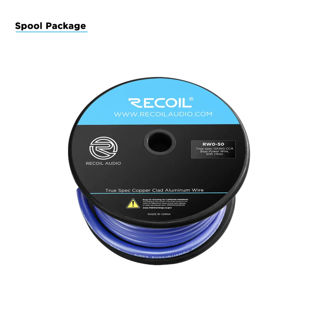 [ECHO SERIES SPOOL WIRES
50 ft 1/0 AWG] RW0-50