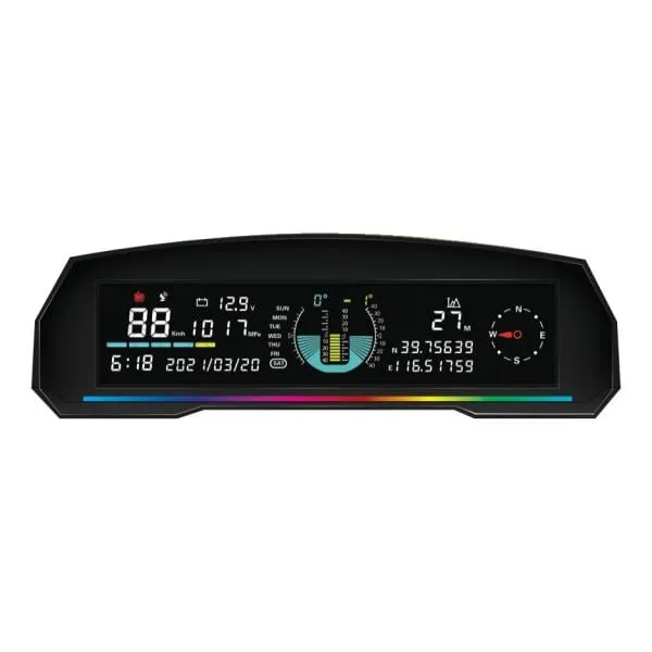 [4 X 4 inclinometer off-road vehicle information display] GALT02