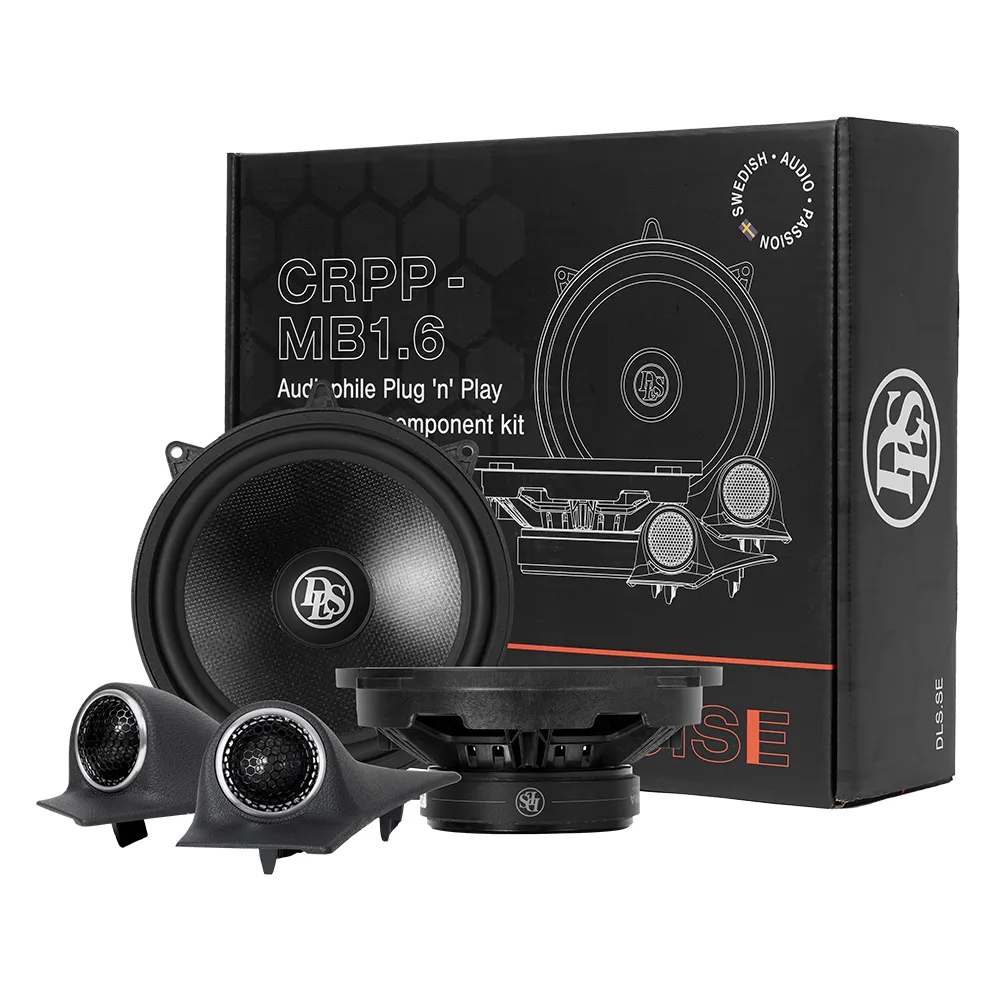 [Mercedes 6,5" Plug'n'Play Component Speaker Kit] CRPP-MB1.6