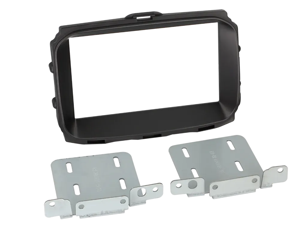 [2-DIN facia plate Alfa Romeo Giulietta 2013-2021 black] 381001-10-1