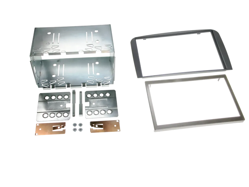 [2-DIN facia plate Alfa 147(937)GT(937) anthracite] 381001-77