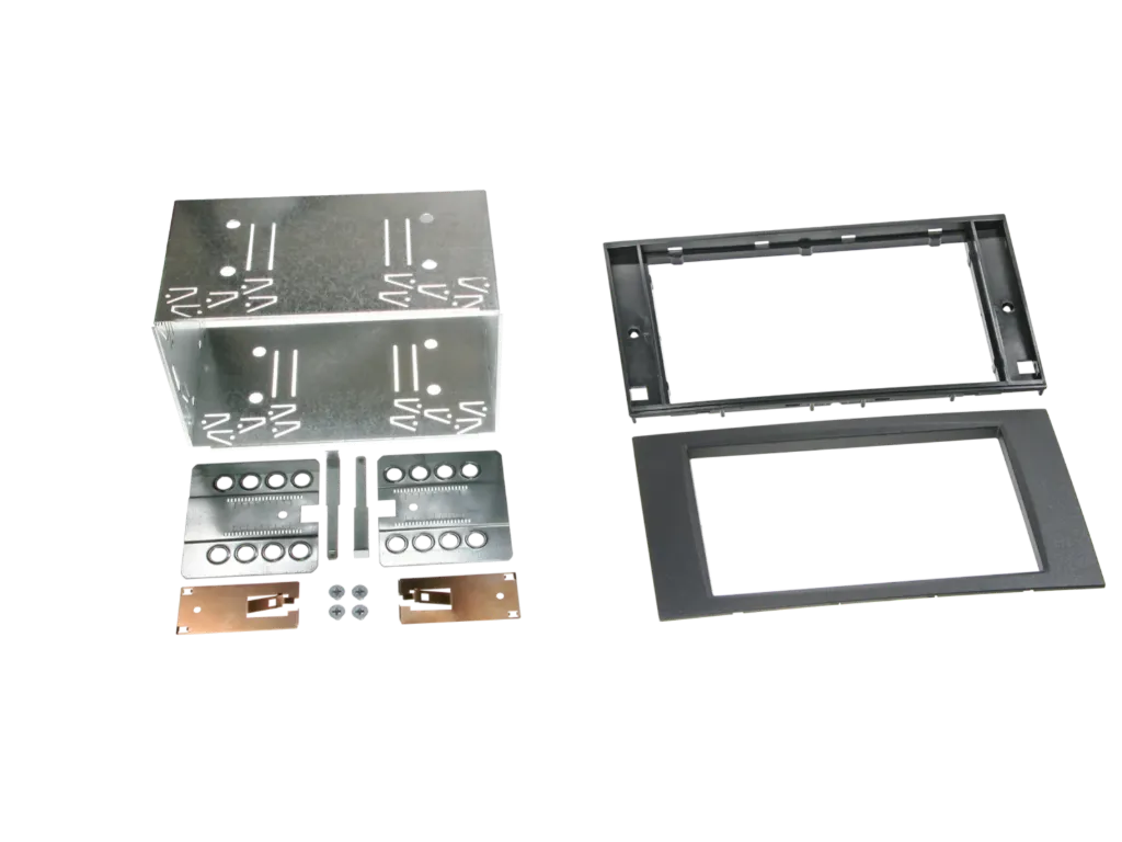 [2-DIN facia plate Ford different vehicles black] 381114-15-1