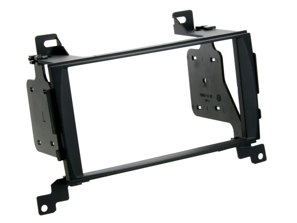 [2-DIN facia plate Hyundai Santa Fe 2007 > black] 381143-05