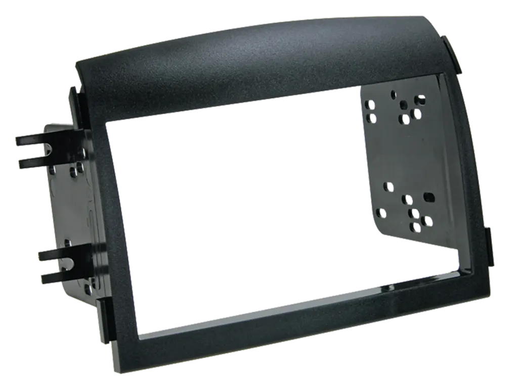 [2-DIN facia plate Hyundai Sonata(NF) 03/2005-08/2008 black] 381143-11