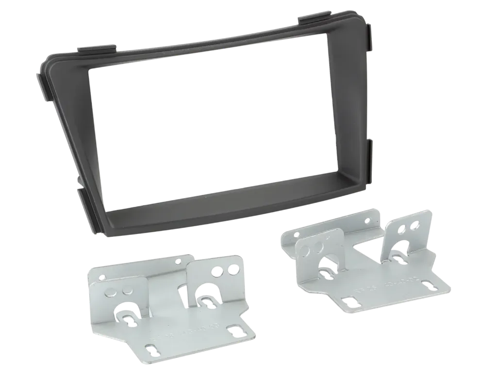 [2-DIN facia plate Hyundai I40 2011 > black] 381143-40