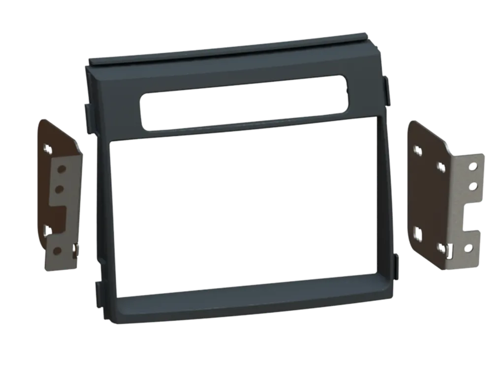 [2-DIN facia plate Kia Soul(AM)02/2009-09/2011 black] 381178-32
