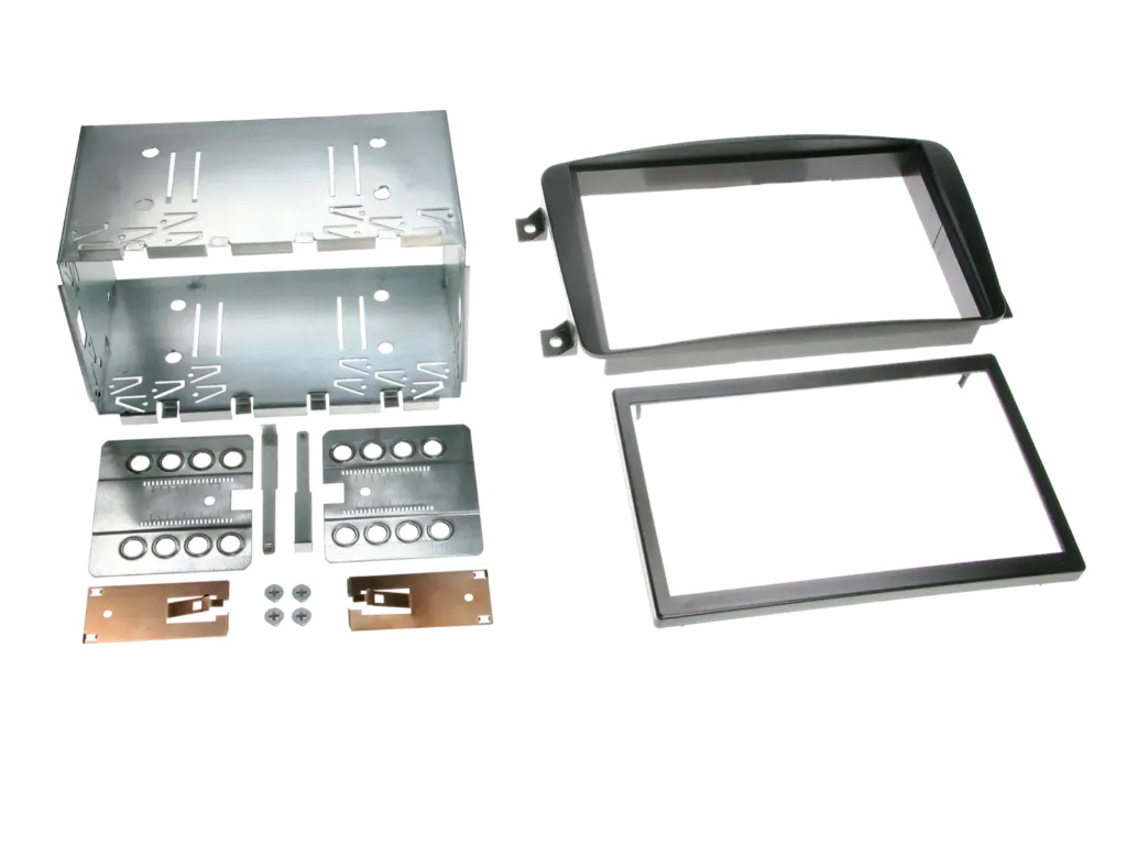 [2-DIN facia plate Mercedes C-class/CLK/G-class/Vito/Viano] 381190-02