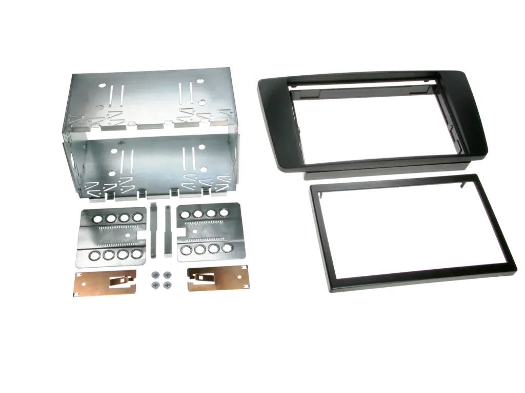 [2-DIN facia plate Skoda Octavia(1Z)/Yeti(5L) black] 381340-03