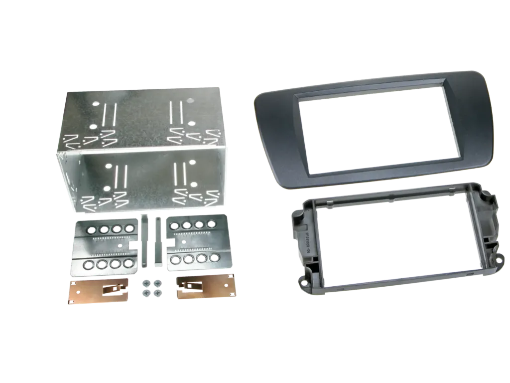 [2-DIN facia plate Seat Ibiza(6J) azabache black] 381328-06-1