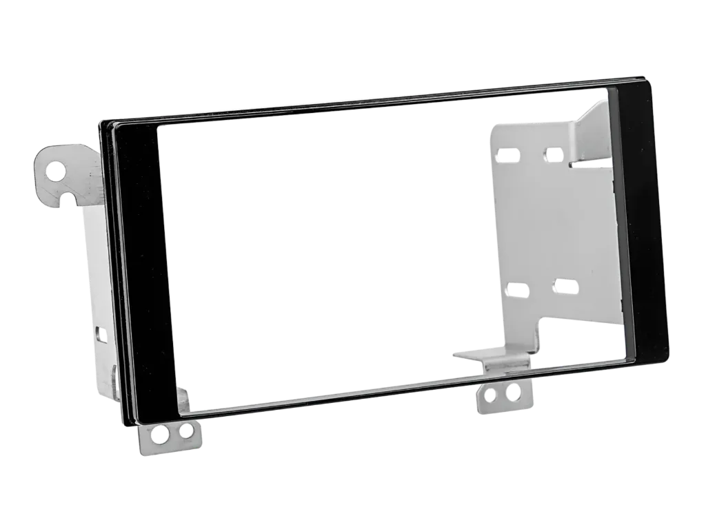[2-DIN facia plate Subaru Forester/Impreza/XV piano black] 381296-01