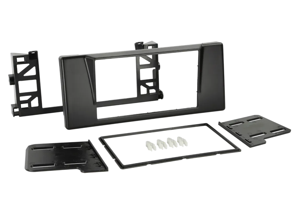 [2-DIN facia plate BMW 5series(E39) 01/1996-05/2004 black] 381023-10
