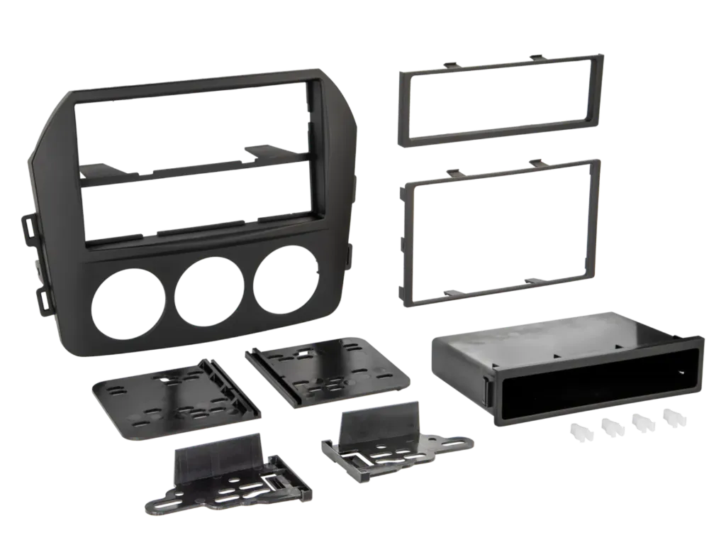 [2-DIN facia plate with pocket Mazda Miata/MX-5 2009-2015] 381170-12