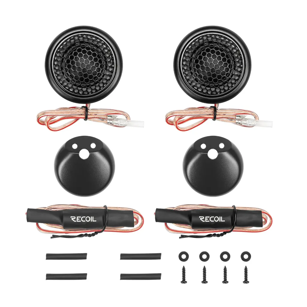 [Recoil L-3 Series Component Tweeter Kit
Peak Power   48 Watts
RMS Power  12 Watts] LET1