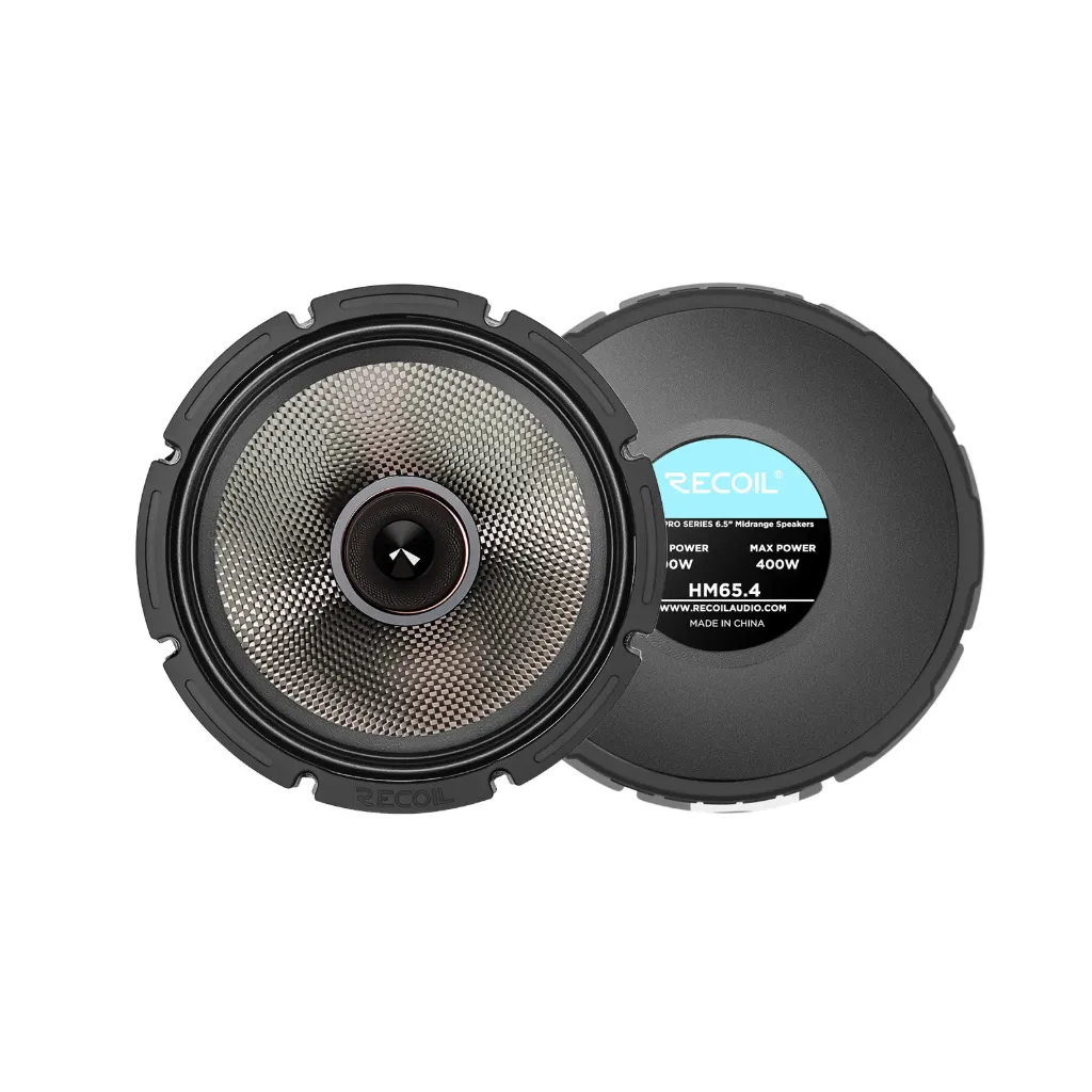 [PRO MIDRANGE SPEAKER
Max Power  400 Watts
RMS Power 200 Watts] HM65.4