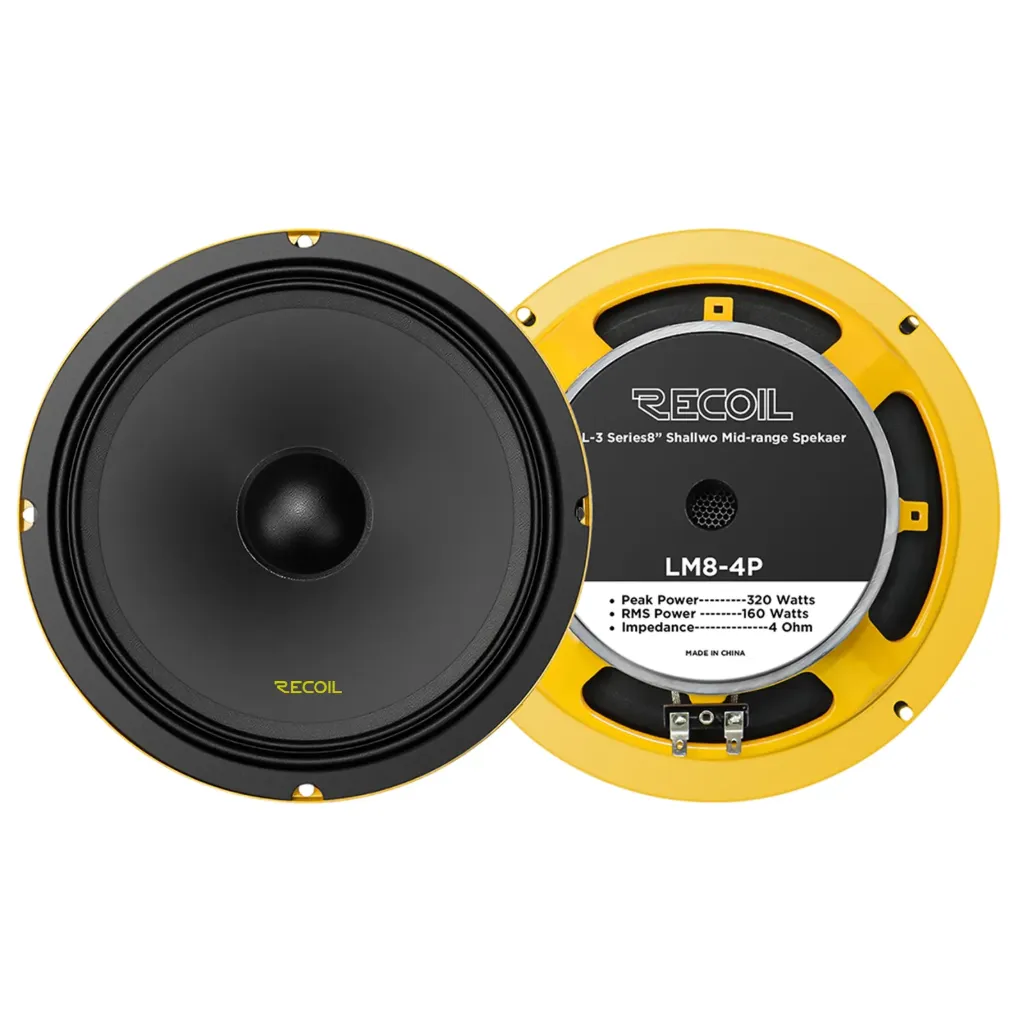 [PRO AUDIO MIDRANGE SPEAKER Peak Power 320 Watts] LM8-4P