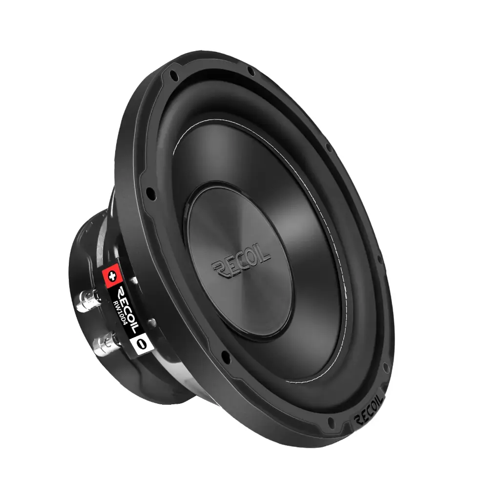 [10-INCH Dual 4-Ohm Subwoofer RMS Power 250W] RW10D4