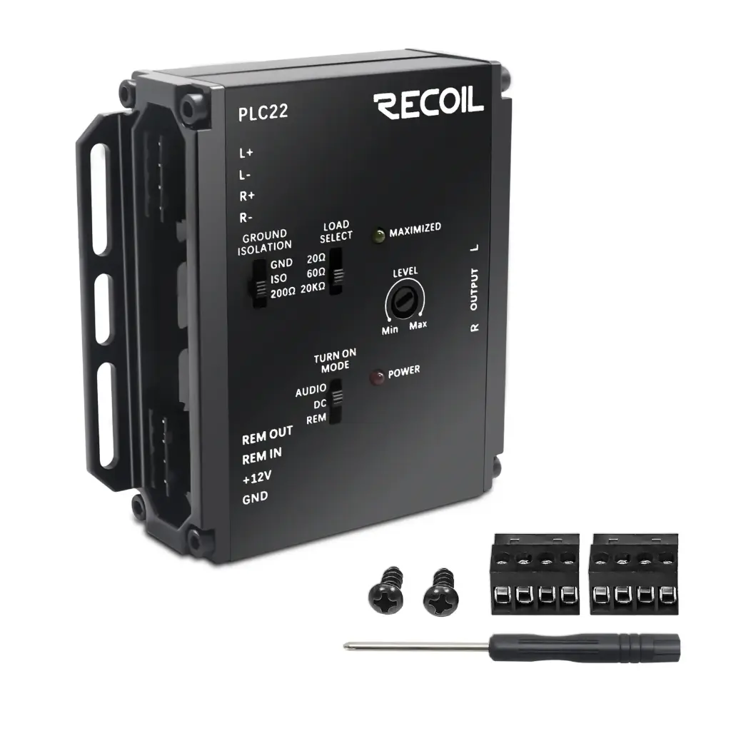 [2-CHLine Output Converters 2 x input and 2 x output active] PLC22