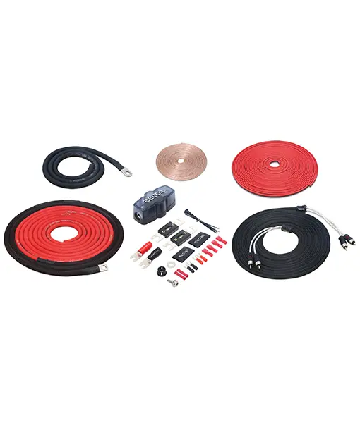 [1/0 AWG 2-CH Amplifier Installation Kits
Oxygen free copper strands
Complete 1/0 AWG kit] PCK0