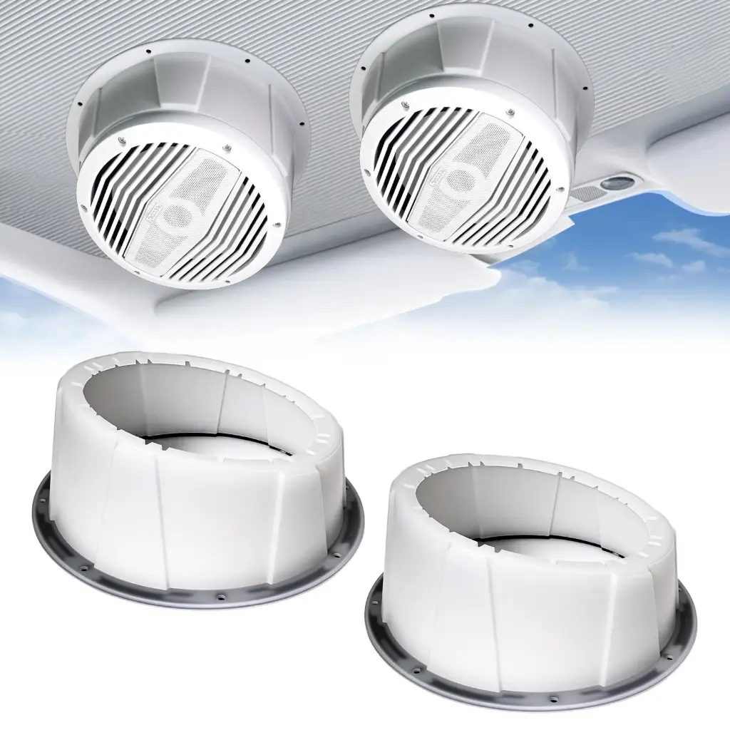 [8" SPEAKER PODS White (Pair)] USP8-W