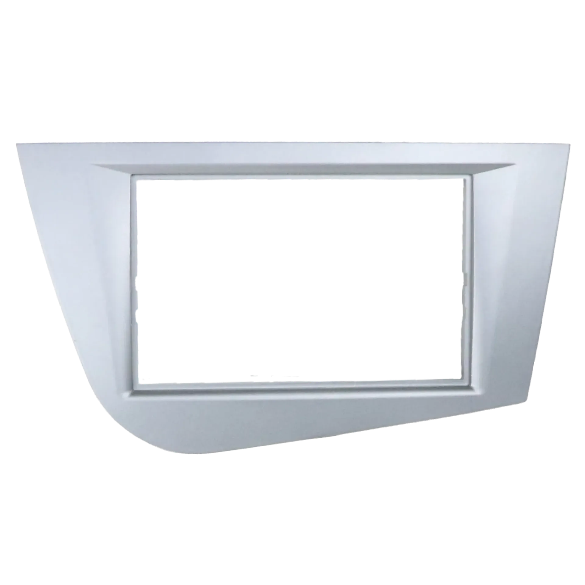 [Seat Leon (2005-2012) Brilliant Silver Double DIN Facia Adaptor] SDST28