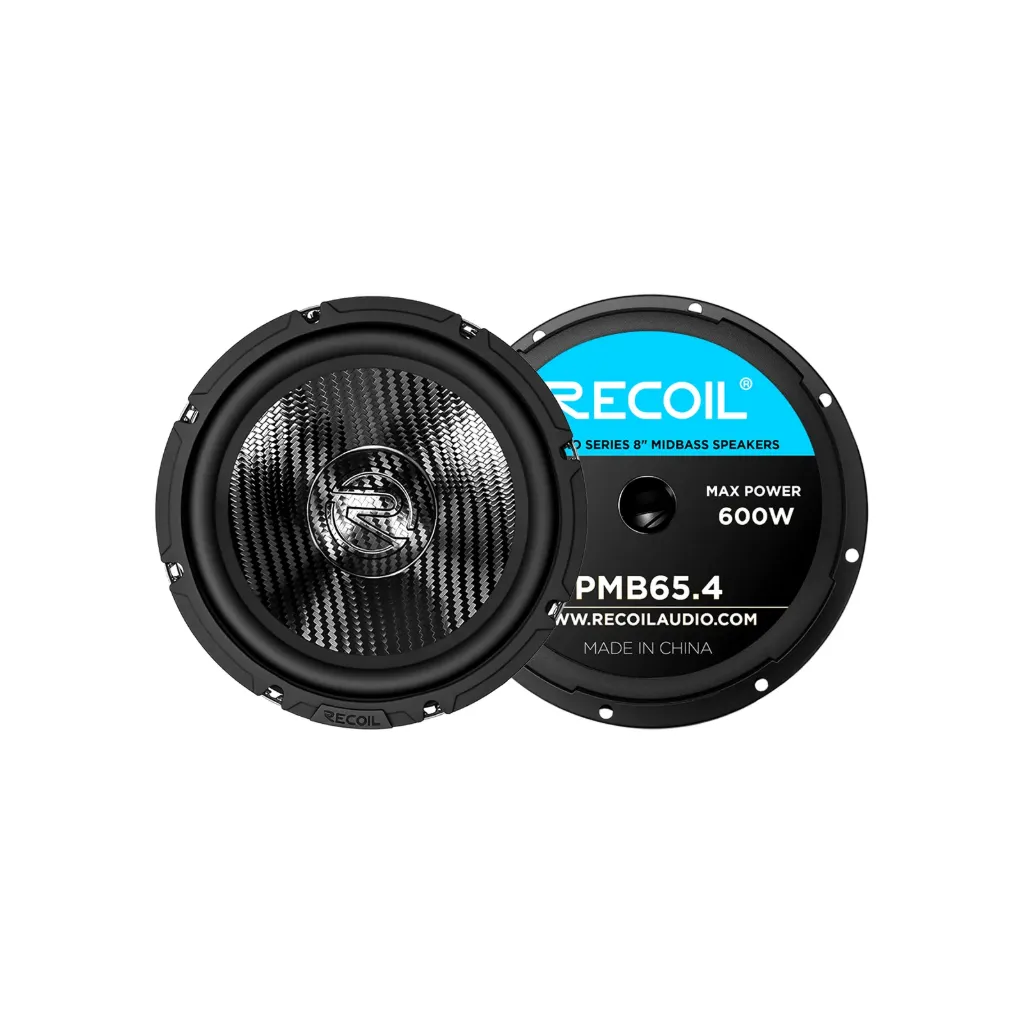 [PRO MIDBASS SPEAKER
Max Power  600 Watts
RMS Power 300 Watts] PMB65.4