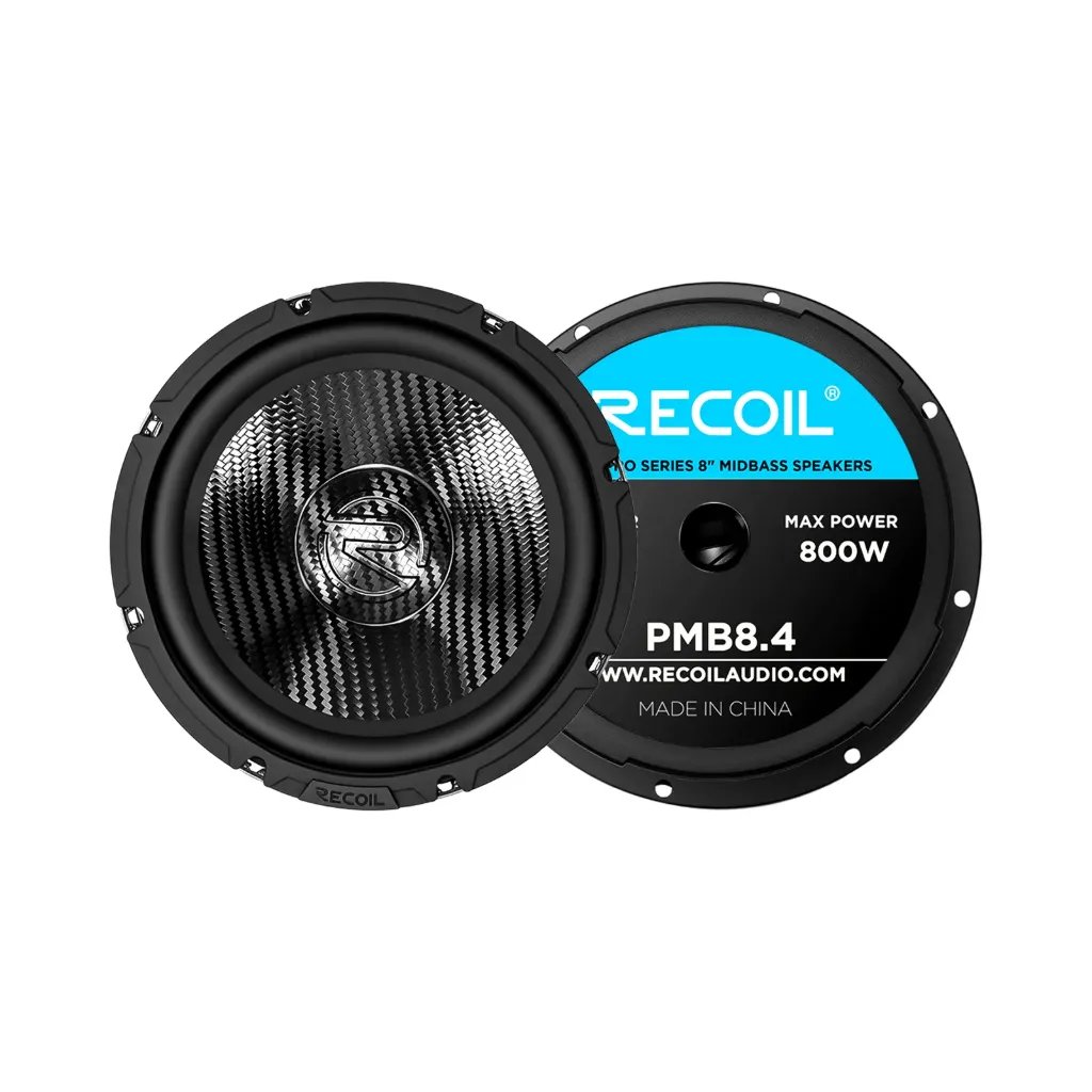 [PRO MIDBASS SPEAKER
Max Power  800 Watts
RMS Power  400 Watts] PMB8.4